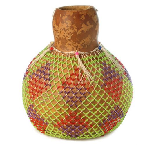 Y-CH006 - SHEKERE XEQUERE - CALABASH 40CM - PERLINE