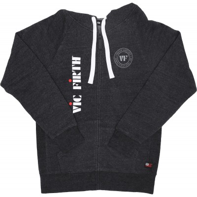 Zip Up Logo Hoodie MD