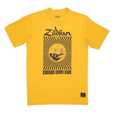 ZILDJIAN ACCESSORIES T-SHIRT TAILLE XL LOGO « 60S ROCK » ZAT0084-LE