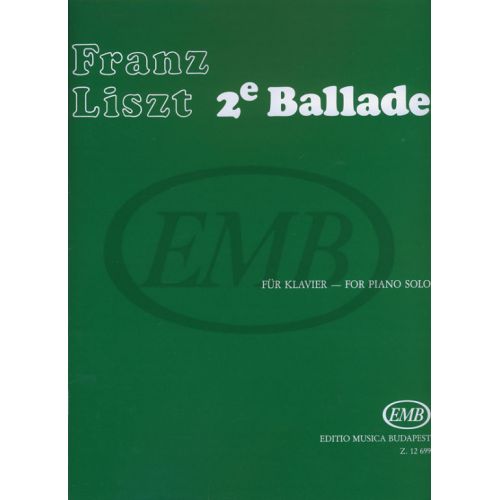 LISZT F. - BALLADE N° 2 - PIANO
