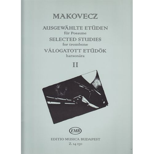 EMB (EDITIO MUSICA BUDAPEST) Makovecz Pal - Selected Studies Vol.2