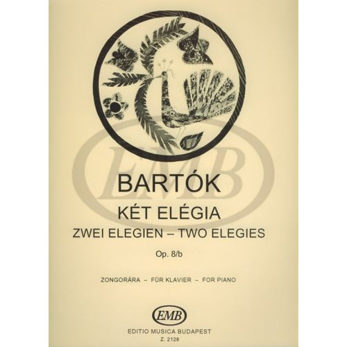  Bartok Bela - 2 Elegies - Piano