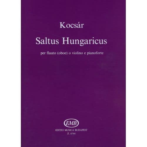  Kocsar - Saltus Hungaricus - Flute Et Piano