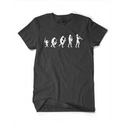 ZE BARNYSHOP T-SHIRT WOMEN BLACK/WHITE L