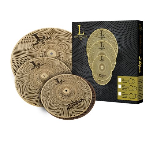 ZILDJIAN LV348 PACK CYBMALE L80 LOW VOLUME 13" / 14" / 18"