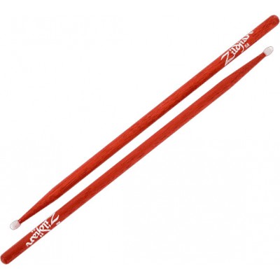HICKORY SERIES - 5A NYLON RED - NATURAL DRUMSTICK