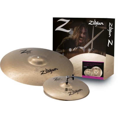 ZILDJIAN ZCESS - Pack Z-Custom Series Custom Essentials 14"-20"