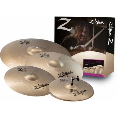 ZILDJIAN ZCSTD - Pack Z-Custom Series Custom Standard 14"-16"-18"-20"