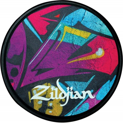 ZILDJIAN ACCESSORIES ZXPPGRA06 - PAD DE TREINO 06" GRAFFITI 