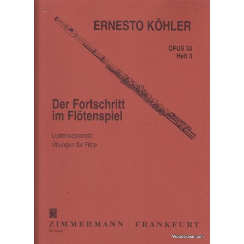 ZIMMERMANN KOHLER ERNESTO - ÜBUNGEN OP.33 VOL.3