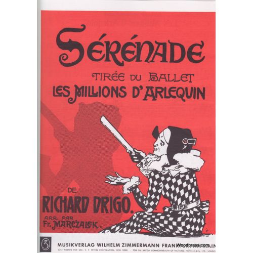 ZIMMERMANN Drigo R. - Serenade Aus "les Millions D