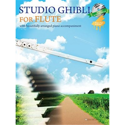 HISAISHI J. - STUDIO GHIBLI SELECTIONS FOR FLUTE & PIANO + CD