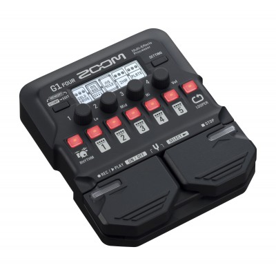 ZOOM G1-FOUR MULTIEFFET FOR ELECTRIC GUITAR