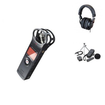 ZOOM H1 NOIR MAT + CASQUE + ACCESSOIRES