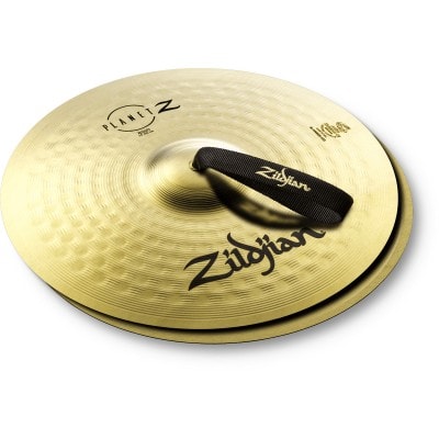 ZILDJIAN 14" PLANET Z BAND PAIR W/ P0754 NYLON STRAPS