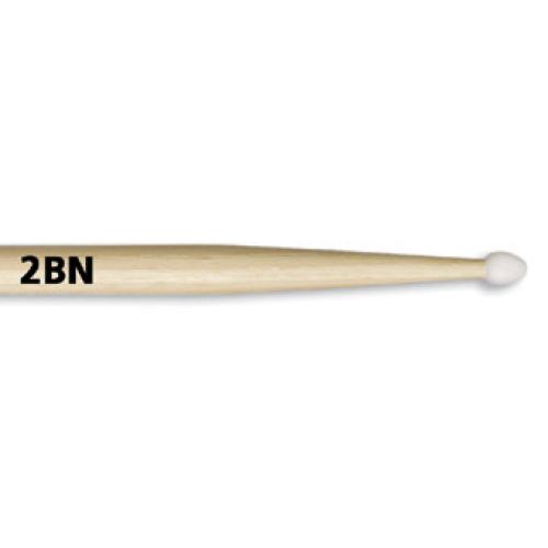 VIC FIRTH AMERICAN CLASSIC HICKORY NYLON TIPS 2BN