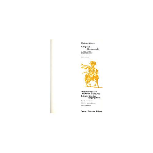 BILLAUDOT HAYDN MICHAEL - ADAGIO ET ALLEGRO MOLTO EN RE MAJEUR - DUO CUIVRES