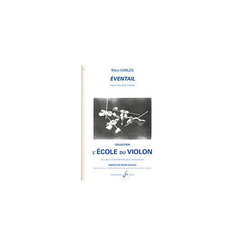 BILLAUDOT CARLES MARC - EVENTAIL - VIOLON