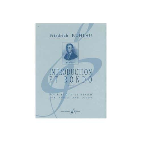 KUHLAU FRIEDRICH - INTRODUCTION ET RONDO SUR LE COLPORTEUR D'ONSLOW OP.98 - FLUTE, PIANO