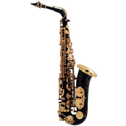 SELMER SA/80 SÉRIE II - ALTO MIB VERNI NOIR GRAVÉ