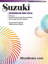 ALFRED PUBLISHING SUZUKI - ENSEMBLES FOR VIOLA VOL.1 