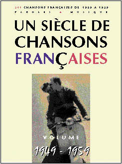 PAUL BEUSCHER PUBLICATIONS Sicle Chansons Franaises 1949-1959 - PVG