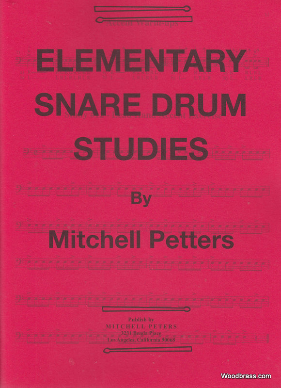 MITCHELL PETERS PETERS MITCHELL - ELEMENTARY SNARE DRUM STUDIES