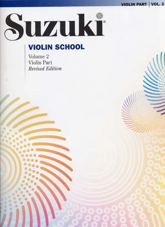 ALFRED PUBLISHING SUZUKI VIOLIN SCHOOL VIOLIN PART VOL.2 REV. EDITION - VIOLON