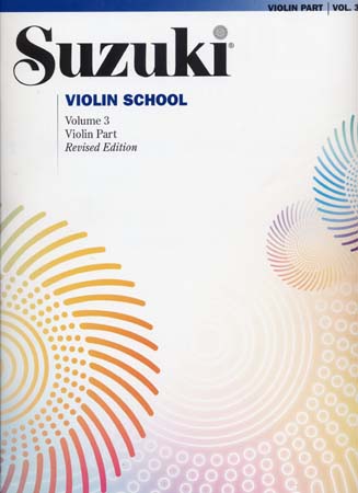 ALFRED PUBLISHING SUZUKI VIOLIN SCHOOL VIOLIN PART VOL.3 REV. EDITION - VIOLON