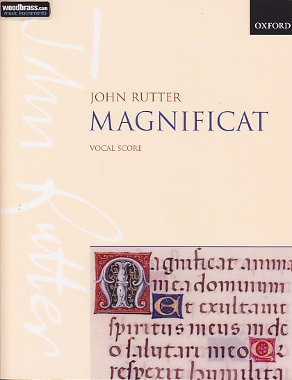 OXFORD UNIVERSITY PRESS RUTTER J. - MAGNIFICAT - REDUCTION CHANT ET PIANO