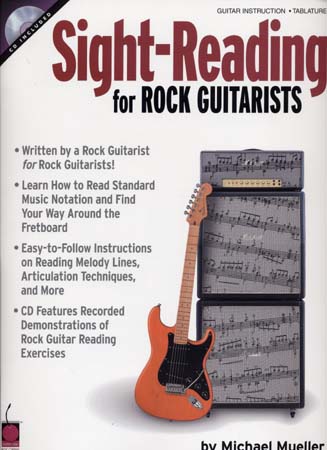 CHERRY LANE SIGHT-reading For Rock Guitarists + CD