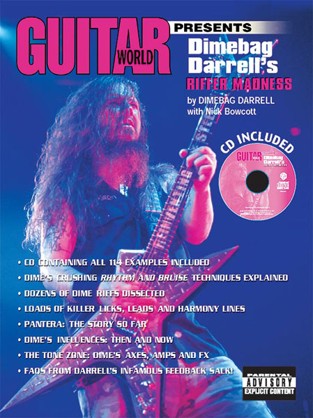 ALFRED PUBLISHING DIMEBAG DARRELL RIFFER MADNESS - GUITAR