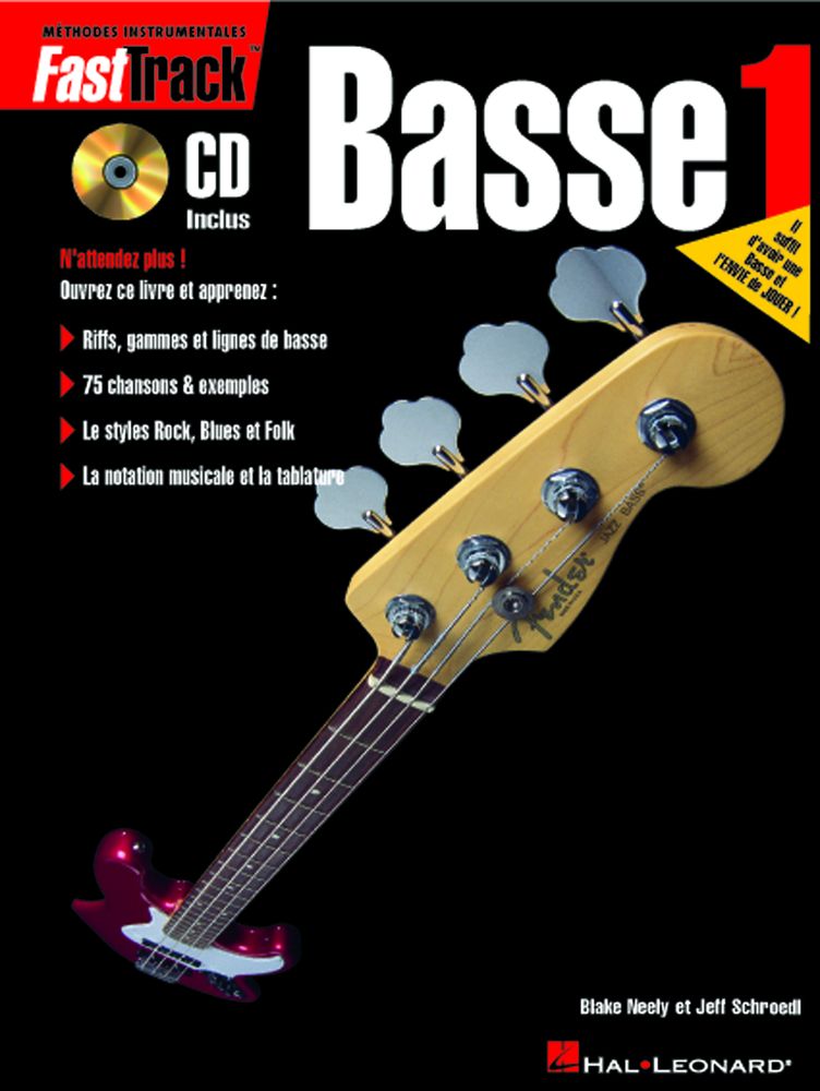 HAL LEONARD FAST TRACK BASSE VOL.1 + CD
