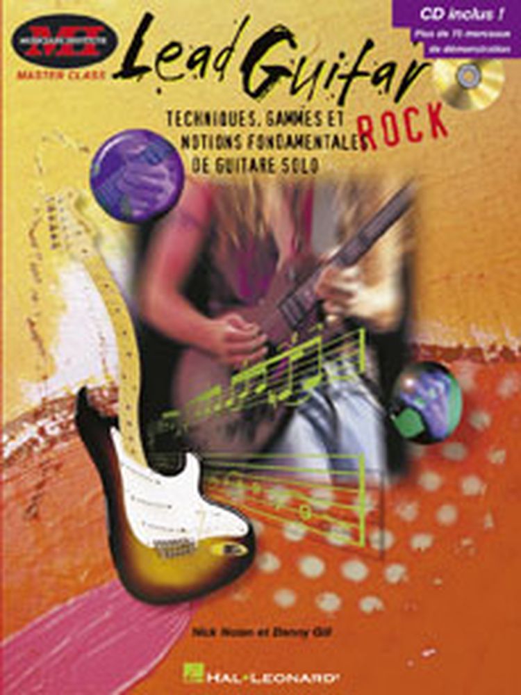 HAL LEONARD NOLAN/GILL - LEAD GUITAR ROCK + CD - GUITARE