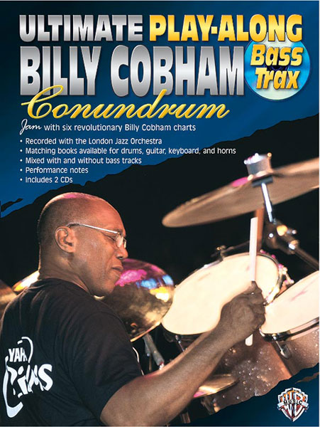 ALFRED PUBLISHING Cobham Billy - Conundrum Bass + 2 CD - Bass Guitar