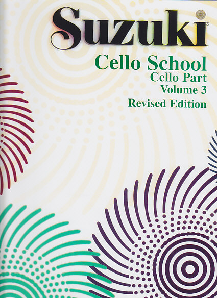 ALFRED PUBLISHING SUZUKI CELLO SCHOOL CELLO PART VOL.3