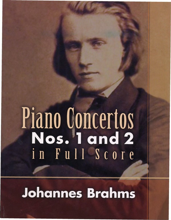 DOVER Johannes Brahms - Piano Concertos Nos. 1 And 2 In Full Score - Orchestra