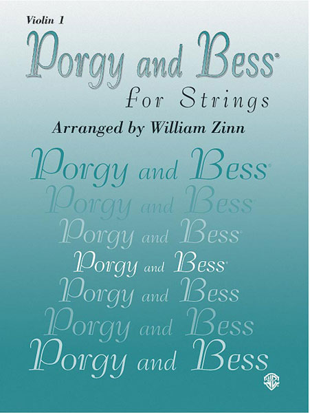 ALFRED PUBLISHING GERSHWIN GEORGE - PORGY AND BESS FOR STRINGS - VIOLIN 1