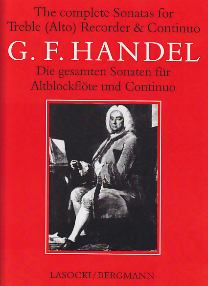 FABER MUSIC HAENDEL THE COMPLETE SONATAS FOR TREBLE (ALTO) RECORDER & CONTINUO
