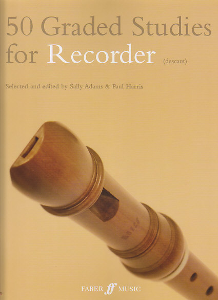 FABER MUSIC 50 GRADED STUDIES FOR RECORDER