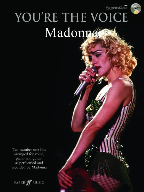 FABER MUSIC MADONNA - YOU'RE THE VOICE + CD - PVG