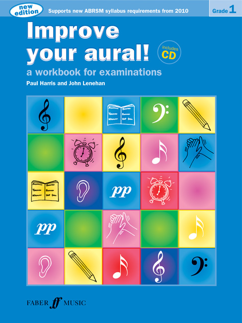 FABER MUSIC HARRIS P / LENEHAN J - IMPROVE YOUR AURAL! GRADE 1 + CD