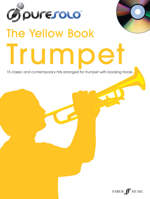 FABER MUSIC PURESOLO YELLOW BOOK + CD - TRUMPET