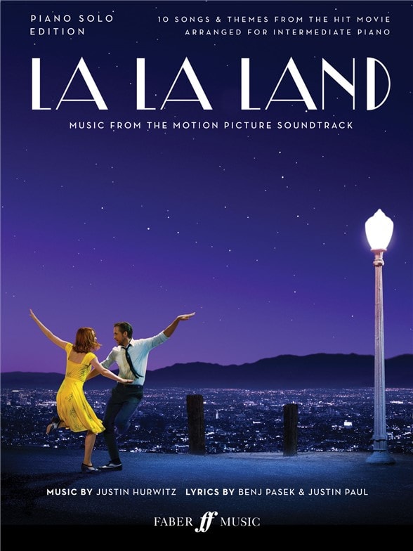 FABER MUSIC JUSTIN HURWITZ - LA LA LAND (MUSIQUE DU FILM) - PIANO SOLO EDITION