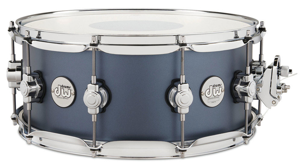 DW DRUM WORKSHOP SNARE DRUM DESIGN SERIES BLUE SLATE DDLM0614SSBS