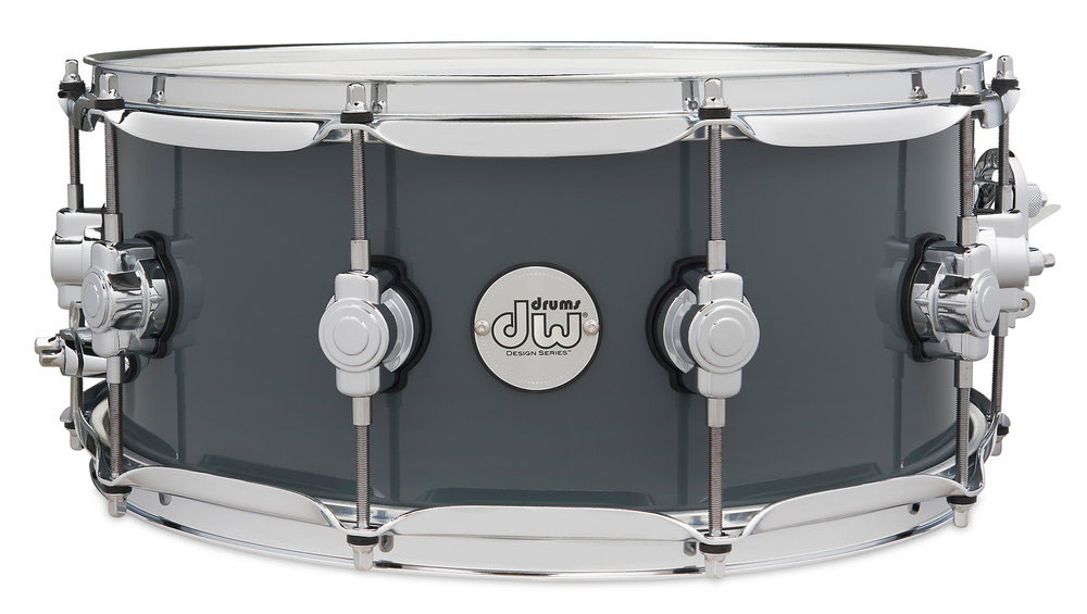 DW DRUM WORKSHOP RULLANTE DESIGN SERIES STEEL GRAY DDLM0614SSSG