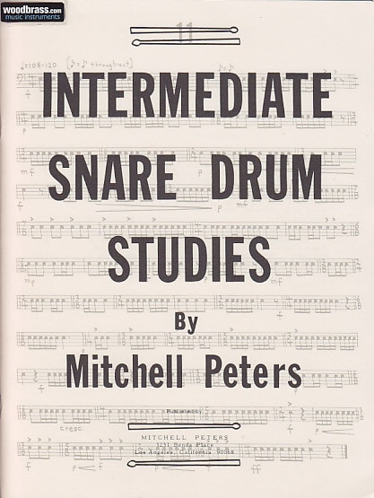 MITCHELL PETERS PETERS MITCHELL - INTERMEDIATE SNARE DRUM STUDIES