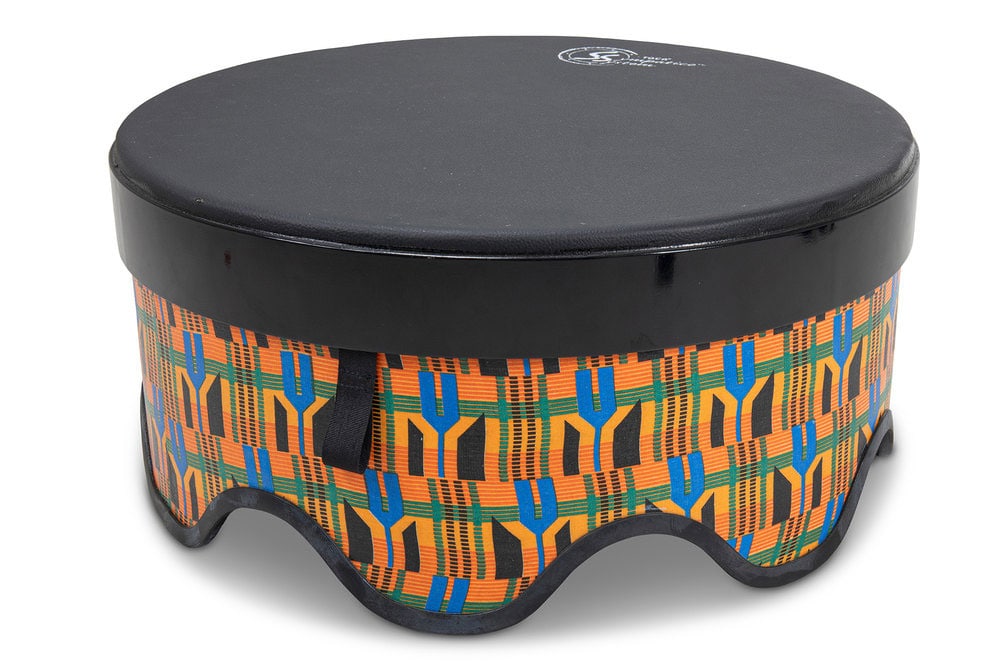 TOCA GATHERING DRUM FREESTYLE II KENTE CLOTH TSSGD-18KS-SLP