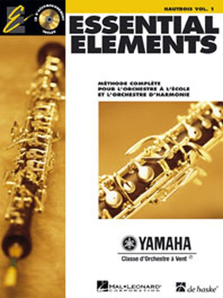 HAL LEONARD ESSENTIAL ELEMENTS VOL.1 + CD - HAUTBOIS