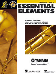 HAL LEONARD ESSENTIAL ELEMENTS 1 - TROMBONE CLE DE FA